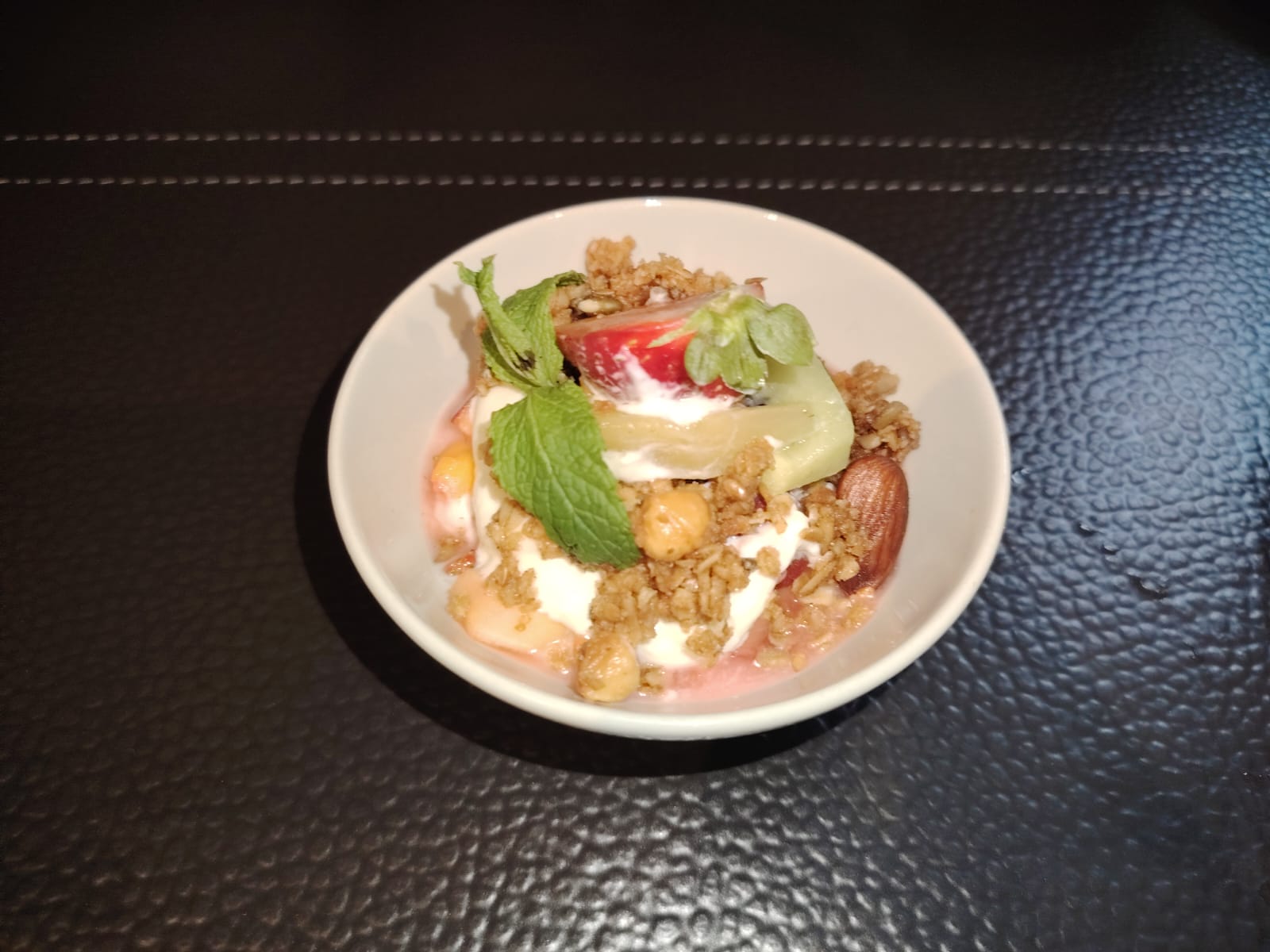 Fruit, yoghurt and granola pot at Cosy Cafe and Kitchen