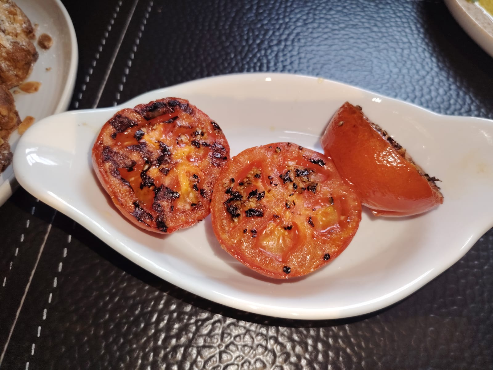 Grilled tomatoes at Cosy Cafe and Kitchen