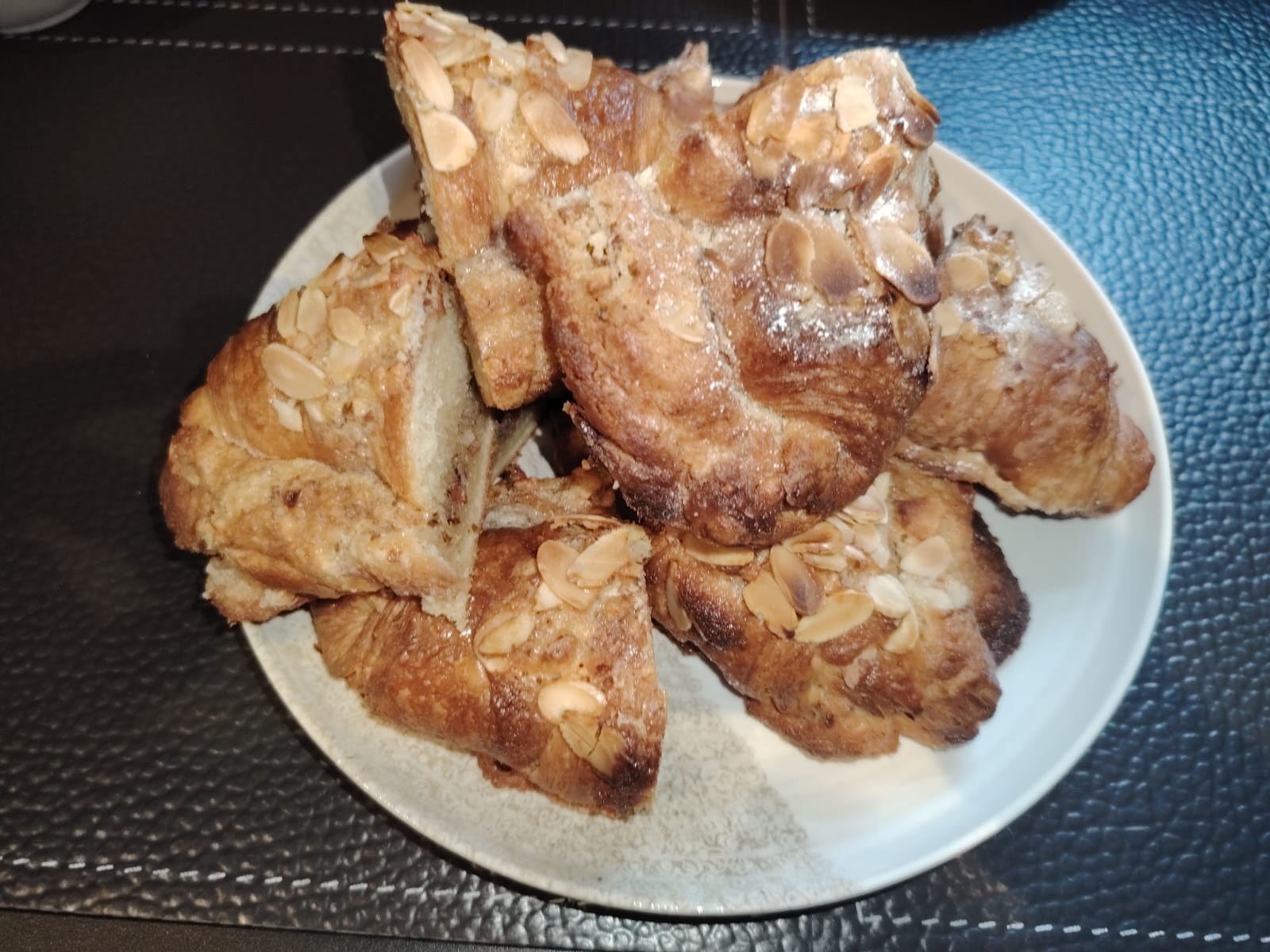 Freshly baked almond pastries at Cosy Cafe and Kitchen